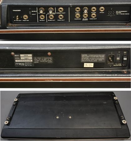 Moog-Polymoog Keyboard, super looks n/w